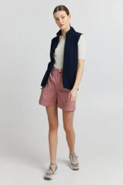 OXMO Westen Fleeceweste Ragnara Frauen Dunkelblau / Blaumeliert -OXMO Verkaufs-Shop c06ebd95695889182862fdd04b98d729