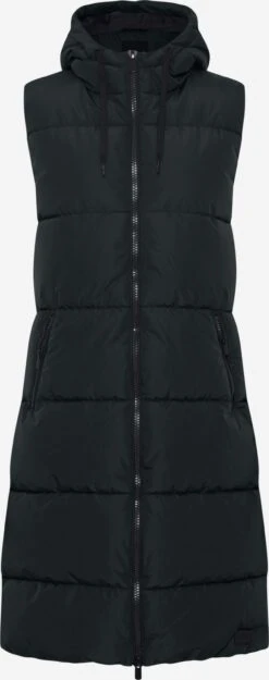 OXMO Westen Longweste Solice Frauen Schwarz