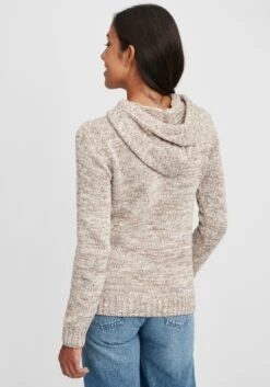 OXMO Kapuzenpullover Strickpullover Philia Frauen Beige -OXMO Verkaufs-Shop c338ec2e72a4c810dae96ad46af9bf3f