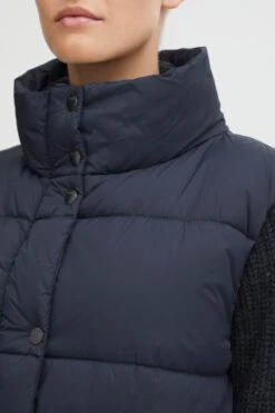 OXMO Westen Steppweste Bodani Frauen Blaumeliert 10 OXMO Westen Steppweste Bodani Frauen Blaumeliert -OXMO Verkaufs-Shop c5ad3e692ded44c501237bbf6d2c1a02