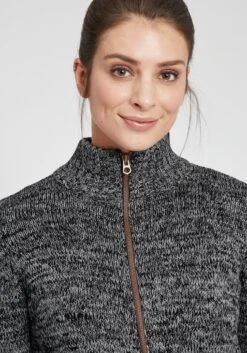 OXMO Strickjacken Strickjacke Phenix Frauen Anthrazit -OXMO Verkaufs-Shop c963dd835dab2f0131256c30d159d911