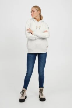 OXMO Pullover Kapuzenpullover ULRIKA Frauen Beige 8 OXMO Pullover Kapuzenpullover ULRIKA Frauen Beige -OXMO Verkaufs-Shop c9bce7e449644b25c83b98e3009af2ce