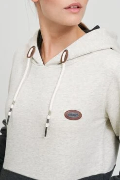 OXMO Hoodies Hoodie Kathrine Frauen Weiß -OXMO Verkaufs-Shop ca9b71781d6e8413fd8e28254d3a528b