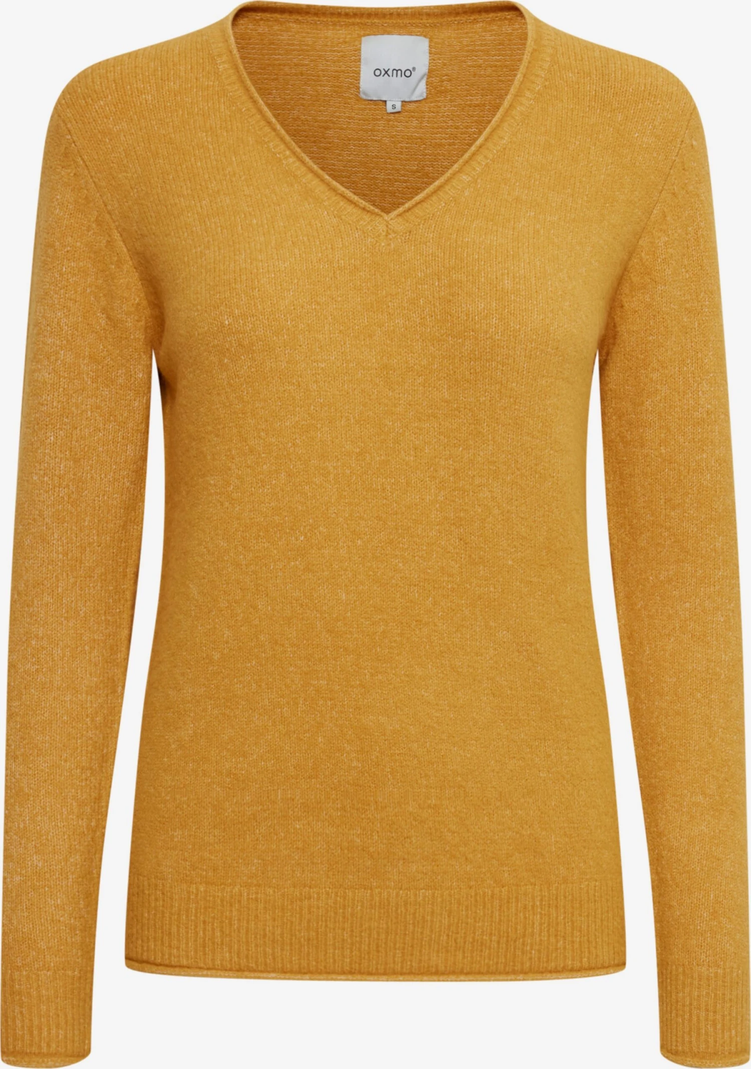 OXMO Feinstrickpullover Pullover Ilva Frauen Gelb 1 OXMO Feinstrickpullover Pullover Ilva Frauen Gelb