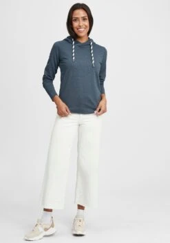 OXMO Hoodies Hoodie Wandy Frauen Blau / Aqua -OXMO Verkaufs-Shop cbf3e99fce026621805918e93c2e063c