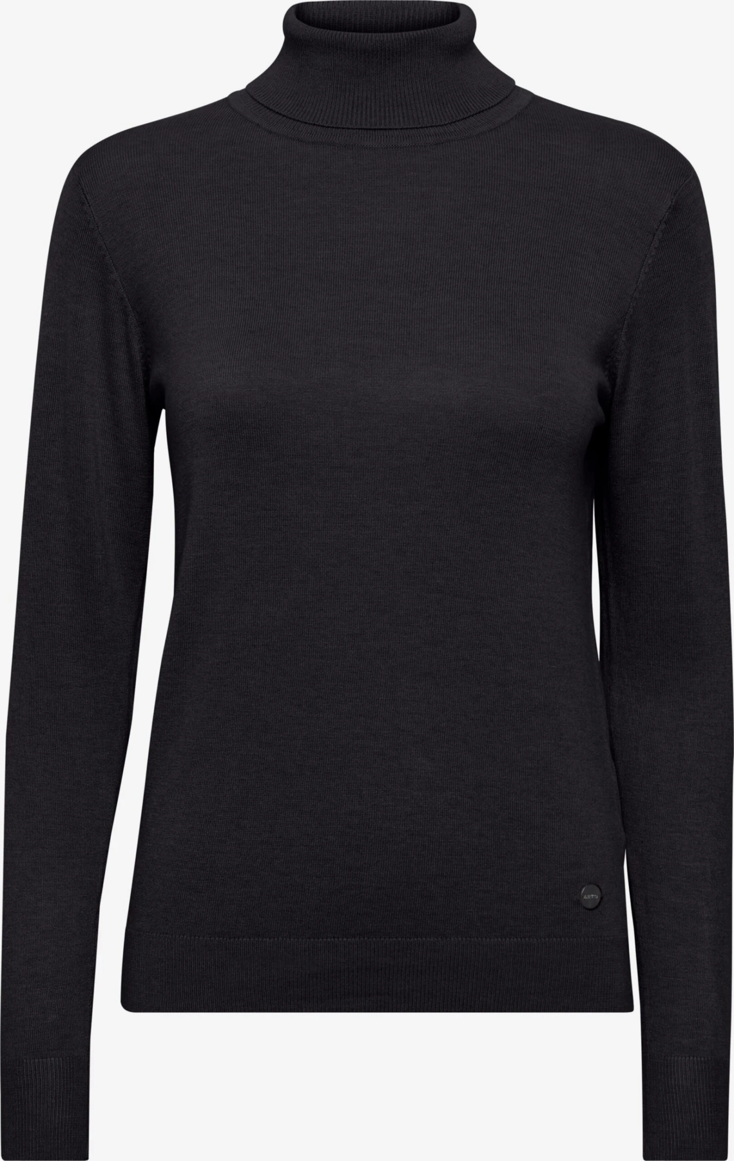 OXMO Rollkragenpullover Pullover Katja Frauen Schwarz 1 OXMO Rollkragenpullover Pullover Katja Frauen Schwarz