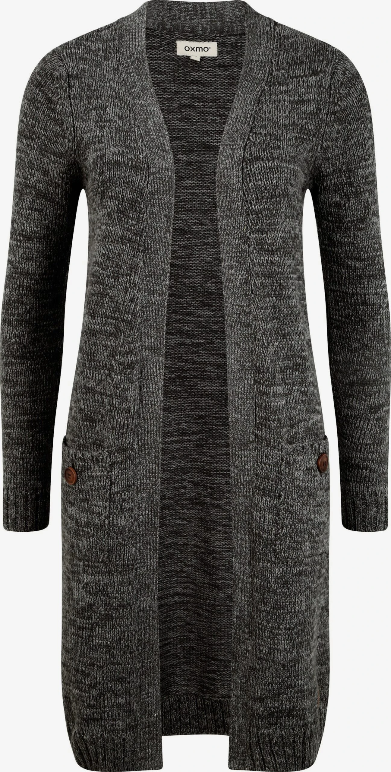 OXMO Strickjacken Strickjacke Philetta Frauen Grau / Dunkelgrau 1 OXMO Strickjacken Strickjacke Philetta Frauen Grau / Dunkelgrau