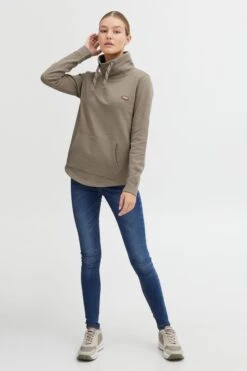 OXMO Pullover Oberteile Amini Frauen Grau -OXMO Verkaufs-Shop d17ac297da2b13356f5f3e7f0e99edc0