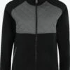OXMO Sweatjacken Sweatjacke Malin Frauen Schwarz