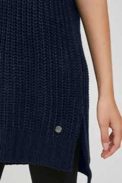 OXMO Feinstrickpullover Pullover Lene Frauen Navy -OXMO Verkaufs-Shop d1a855dc8bd338d1ec2362819dece239