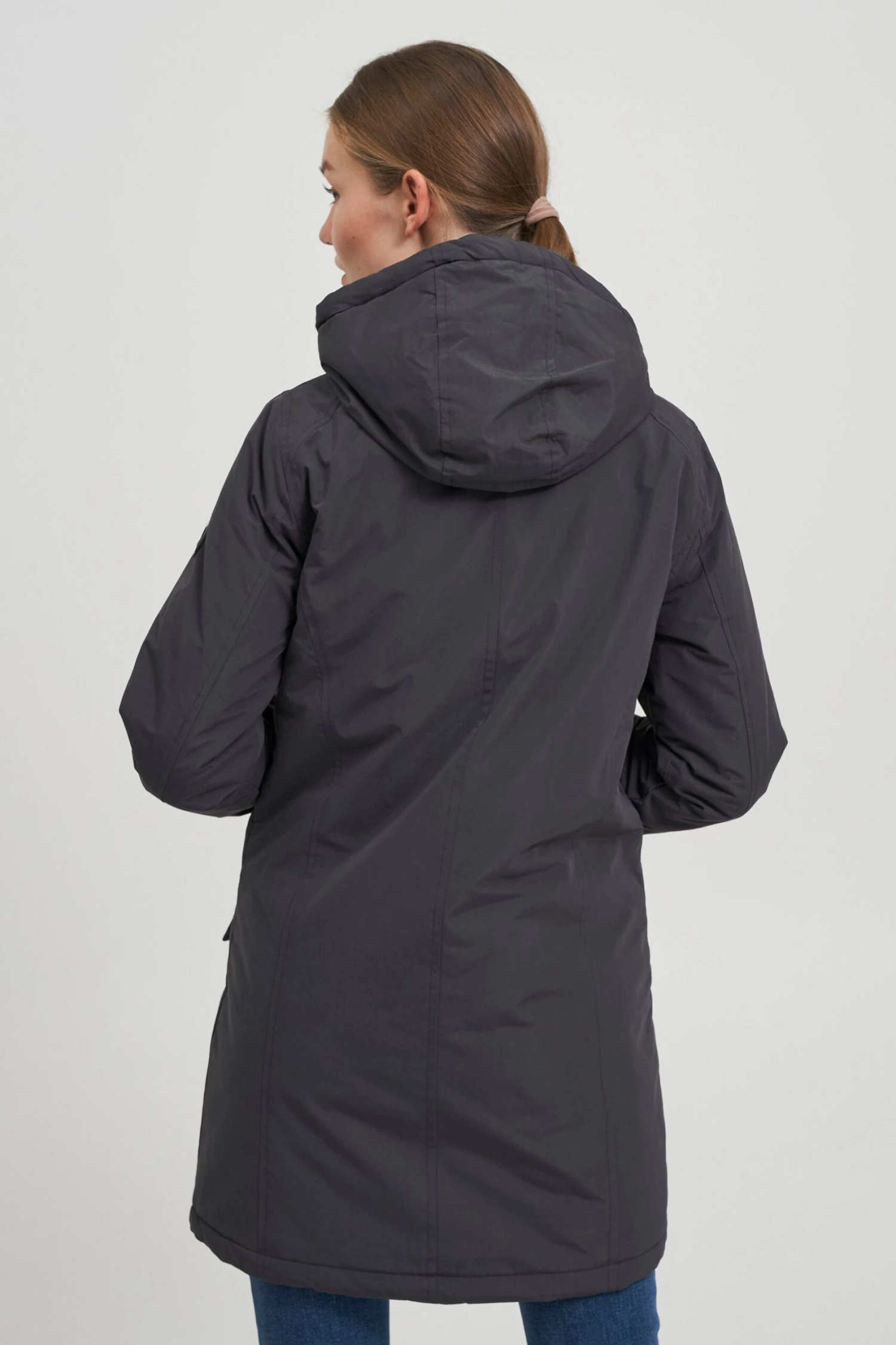 OXMO Jacken Parka TAMILA Frauen Grau 4 OXMO Jacken Parka TAMILA Frauen Grau – Bild 4