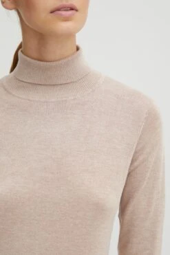 OXMO Rollkragenpullover Pullover Frauen Beige 10 OXMO Rollkragenpullover Pullover Frauen Beige -OXMO Verkaufs-Shop d5735645a8b82dc5426159ba6828e3a8