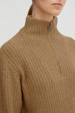 OXMO Pullover Strickpullover Saline Frauen Braun 8 OXMO Pullover Strickpullover Saline Frauen Braun -OXMO Verkaufs-Shop d6c26f8c710b76c46d21ff0c29cc6a7f