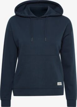 OXMO Pullover Kapuzenpullover Greta Frauen Schwarz