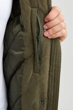 OXMO Winterjacken Winterjacke Lona Frauen Dunkelgrün -OXMO Verkaufs-Shop d9ff034a7f2115a00f2b1d70b4231597