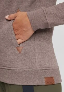 OXMO Hoodies Hoodie Vicky Hood Frauen Braun -OXMO Verkaufs-Shop dac57e12141db5b53c8f289b664018bc