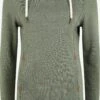 OXMO Hoodies Hoodie Vicky Frauen Grünmeliert
