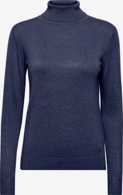 OXMO Rollkragenpullover Pullover Katja Frauen Marine