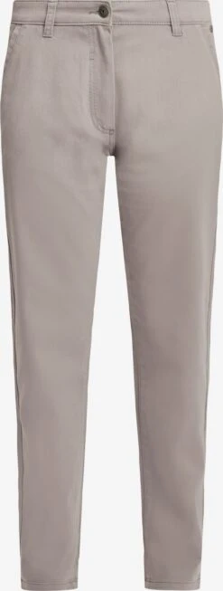 OXMO Chinos Regular Chinohose Doneta Frauen Grau