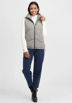 OXMO Westen Weste Nennja Frauen Beige -OXMO Verkaufs-Shop dda58c4312518acdc475992cdbc979ed