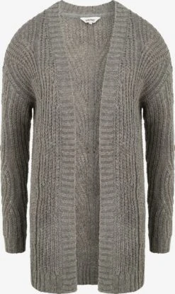 OXMO Strickjacken Strickjacke Cle Frauen Grau