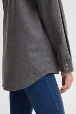 OXMO Übergangsjacken Übergangsjacke OXValen Frauen Graumeliert -OXMO Verkaufs-Shop e048fc66ba920c95f50cf050f62ec8e7