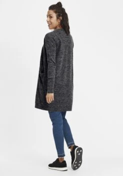 OXMO Strickjacken Strickjacke Neli Frauen Grau -OXMO Verkaufs-Shop e1776cd15546e6d8c5c6aa5728ecf091