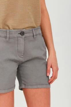 OXMO Hosen Regular Shorts KATHY Frauen Grau -OXMO Verkaufs-Shop e57ab53a18f002470314a4f806676b83