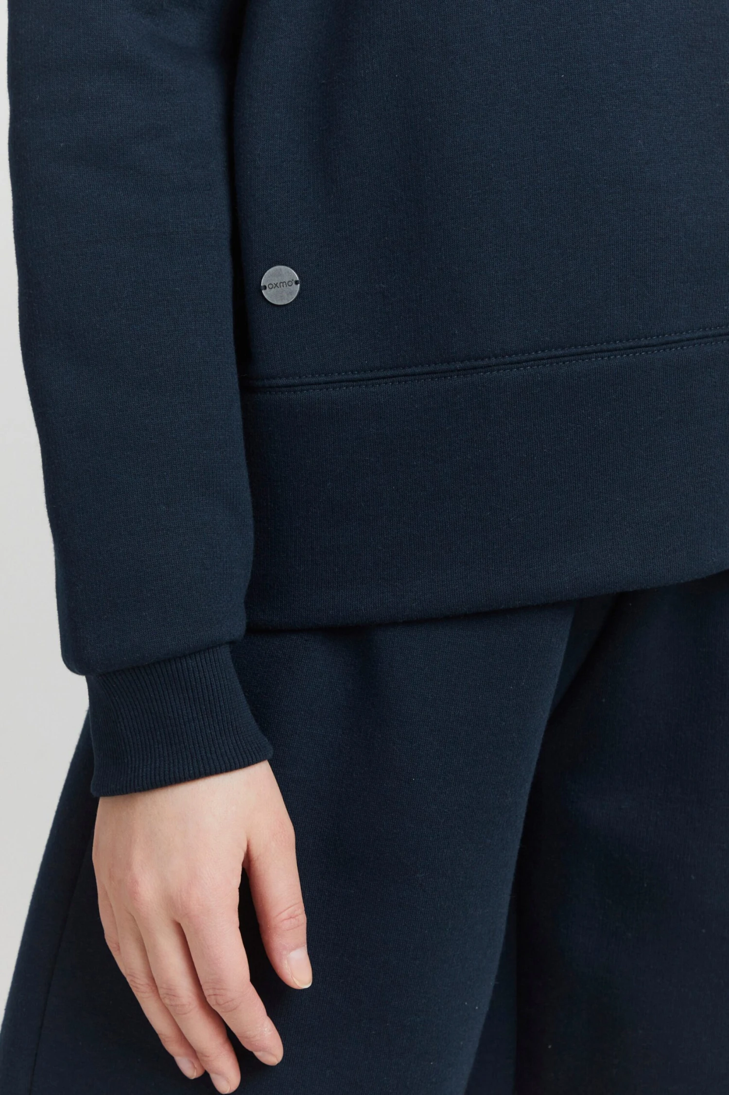 OXMO Sweatjacken Sweatjacke Frauen Navy 6 OXMO Sweatjacken Sweatjacke Frauen Navy – Bild 6