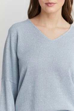 OXMO Basic Pullover Pullover KATLA Frauen Hellblau 10 OXMO Basic Pullover Pullover KATLA Frauen Hellblau -OXMO Verkaufs-Shop e5e279740b448299433a846859b25331