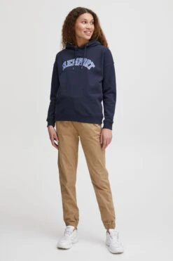 OXMO Kapuzenpullover Kapuzensweatshirt Colisa Frauen Blau 9 OXMO Kapuzenpullover Kapuzensweatshirt Colisa Frauen Blau -OXMO Verkaufs-Shop e624a3cffb8a4398415e522e210f70ce