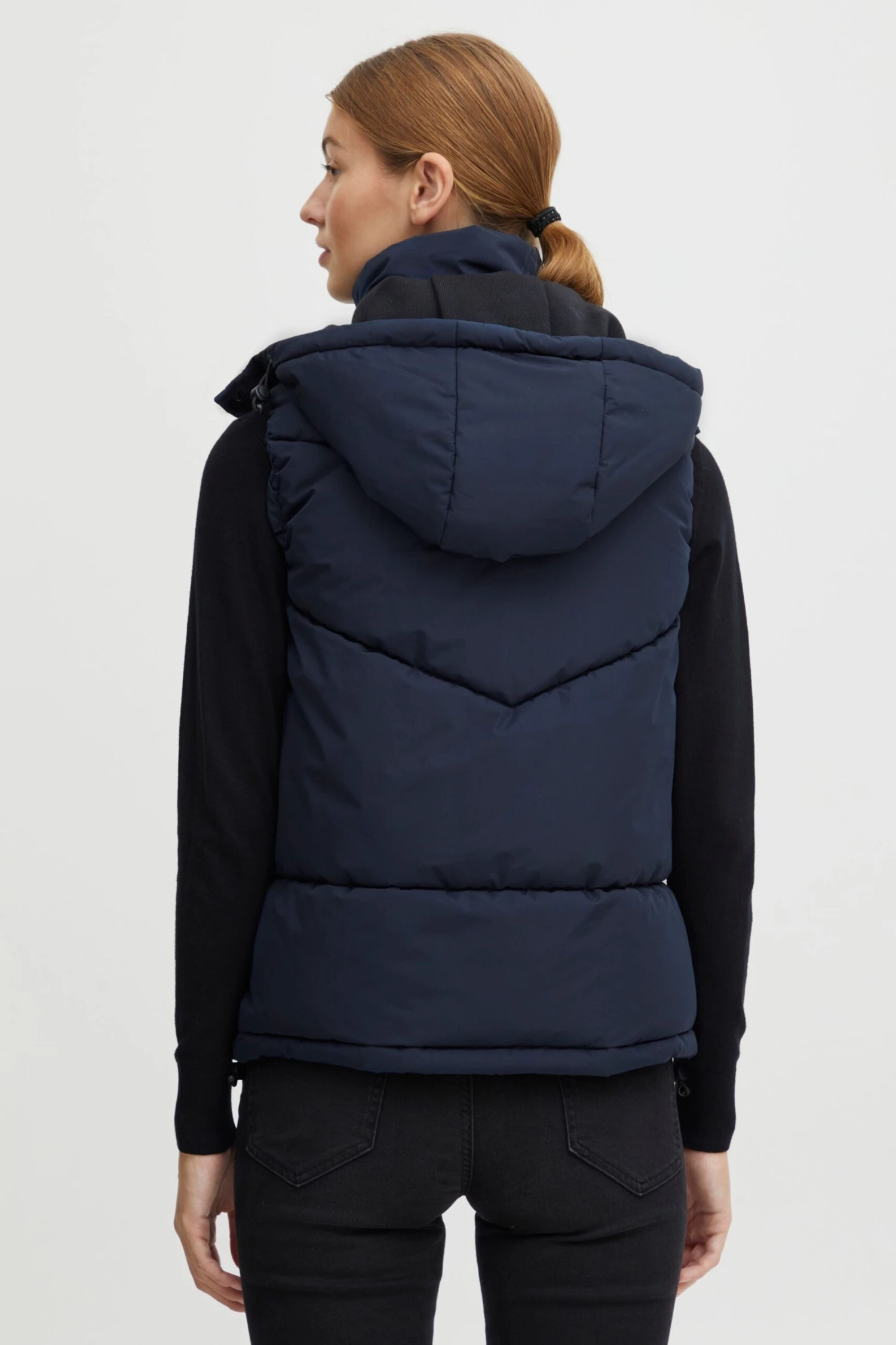 OXMO Westen Steppweste Ox-Juliette Frauen Blau 3 OXMO Westen Steppweste Ox-Juliette Frauen Blau – Bild 3