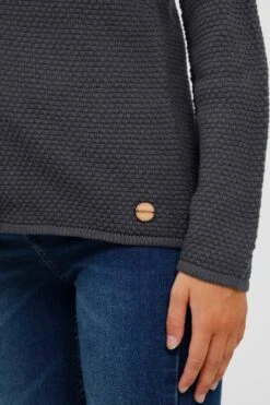 OXMO Strickjacken Strickjacke Helga Frauen Grau -OXMO Verkaufs-Shop e8856c5aa81ef9db762a383ca5d1dfb7