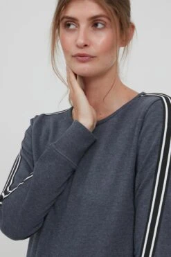 OXMO Sweatshirts Sweatshirt Gabita Frauen Dunkelblau -OXMO Verkaufs-Shop e91a938d1cbea8ca7d7ee7fe1bb1c0e1