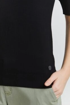 OXMO Pullover Strickpullover Helin Frauen Schwarz -OXMO Verkaufs-Shop ea0ca8a9578057139b4f91e9a6a57e1f