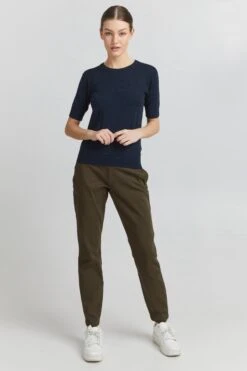 OXMO Pullover Strickpullover Helin Frauen Dunkelblau -OXMO Verkaufs-Shop ea5f31e641722aa05e5e7d86a3991153