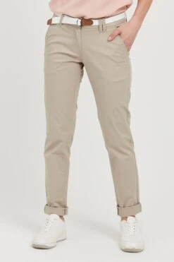 OXMO Chinos Slimfit Chinohose Chakira Frauen Beige -OXMO Verkaufs-Shop ea8c847b2a8af1b0d263a94e0b146af6