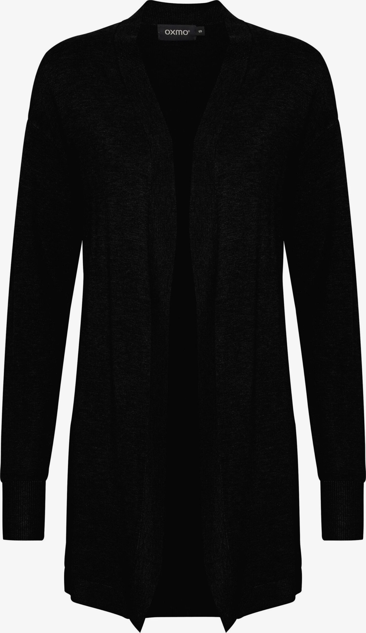 OXMO Strickjacken Strickjacke Oxkat Frauen Schwarz 1 OXMO Strickjacken Strickjacke Oxkat Frauen Schwarz