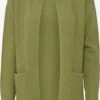 OXMO Strickjacken Strickjacke Frauen Grün