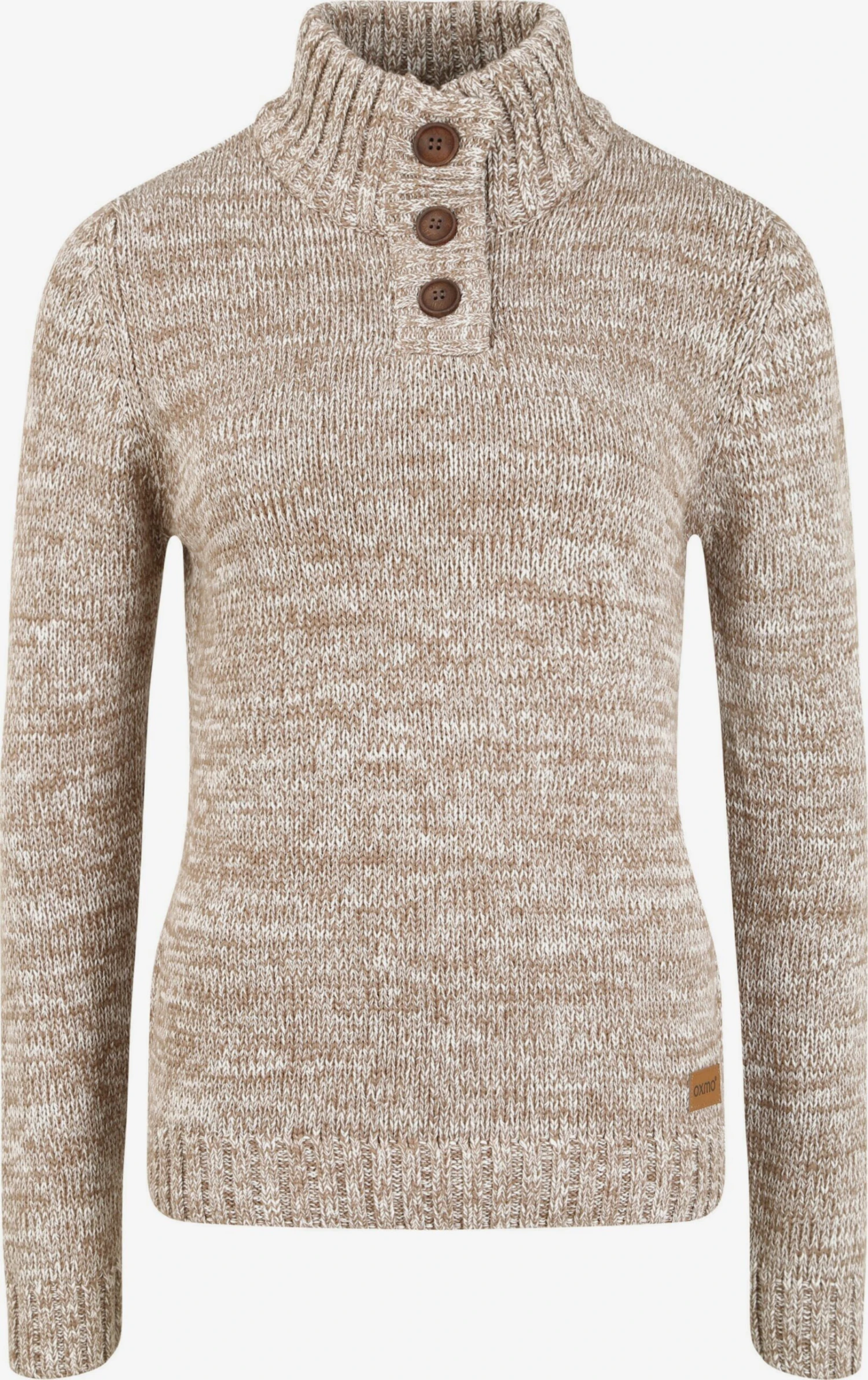 OXMO Rollkragenpullover Strickpullover Philicita Frauen Beige 1 OXMO Rollkragenpullover Strickpullover Philicita Frauen Beige