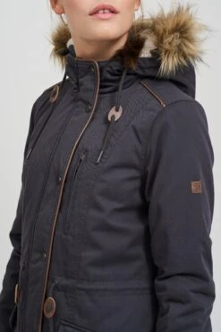 OXMO Jacken Parka ANNA Frauen Dunkelgrau -OXMO Verkaufs-Shop ee9ac163f5536c9d0a4b9913d435f6f0