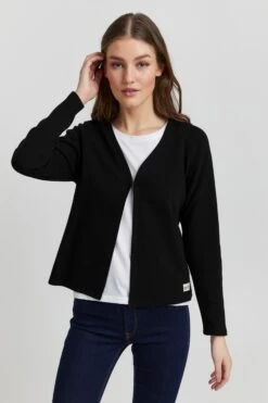 OXMO Sweatjacken Sweatjacke OXJonia Frauen Schwarz 7 OXMO Sweatjacken Sweatjacke OXJonia Frauen Schwarz -OXMO Verkaufs-Shop f1ba3b5bab0096e636b10b599dac8c8c