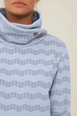 OXMO Sweatshirts Sweatshirt VERNITA Frauen Hellblau -OXMO Verkaufs-Shop f243ed20a76258aa08c3b5b83c3ac1e1