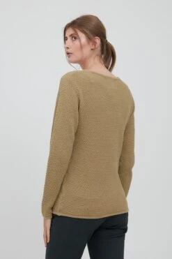 OXMO Feinstrickpullover Pullover Helen Frauen Braun -OXMO Verkaufs-Shop f3d7e96aec9894a8d055b2f754392639
