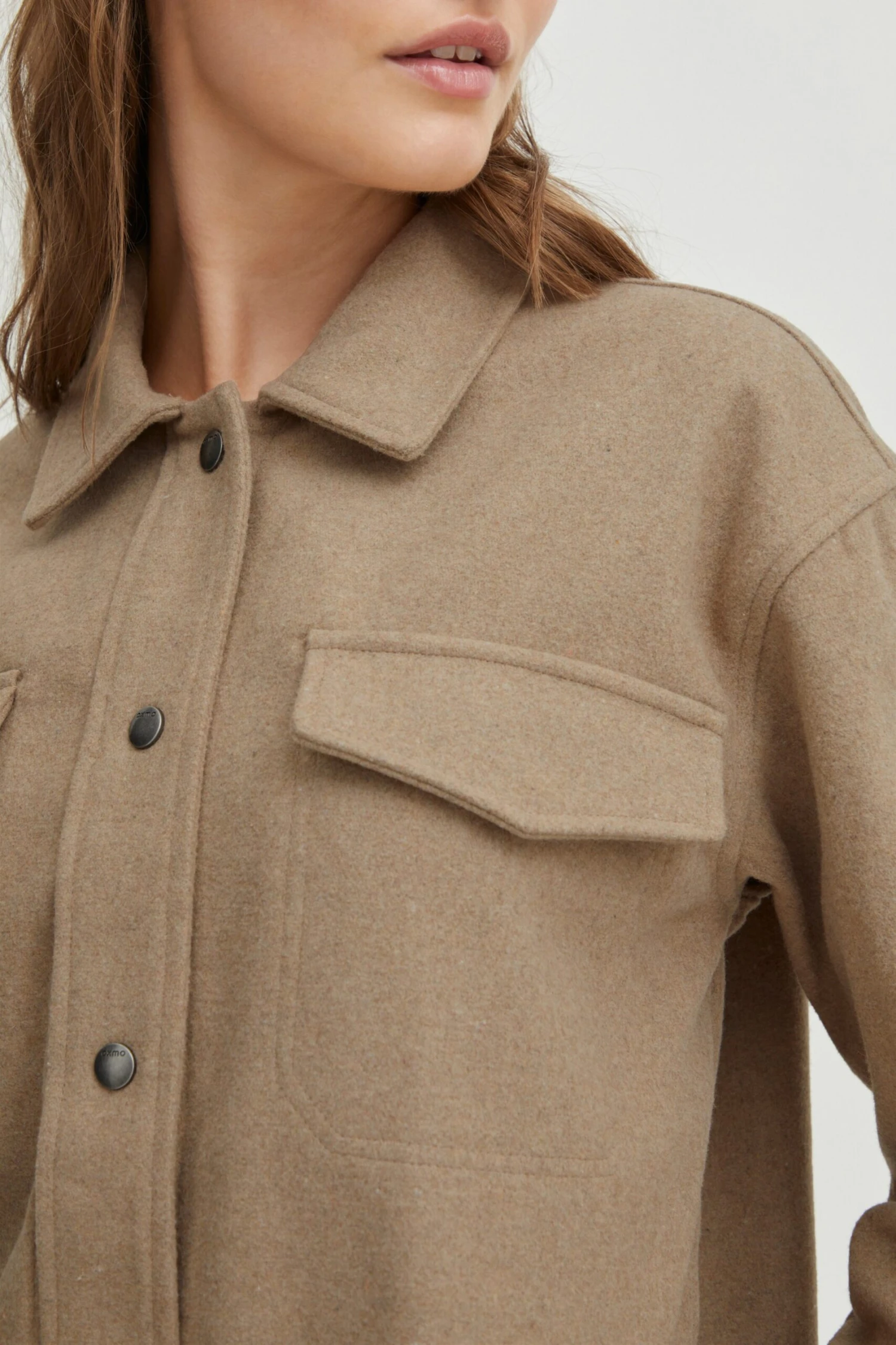 OXMO Übergangsjacken Übergangsjacke "OXValen" Frauen Beigemeliert 5 OXMO Übergangsjacken Übergangsjacke "OXValen" Frauen Beigemeliert – Bild 5