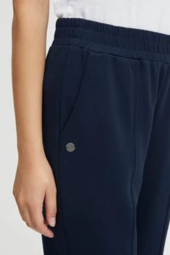 OXMO Stoffhosen Loosefit Jogger Pants OXPEARL Frauen Blau -OXMO Verkaufs-Shop f5be65e9312cd8983a837b61382a1986