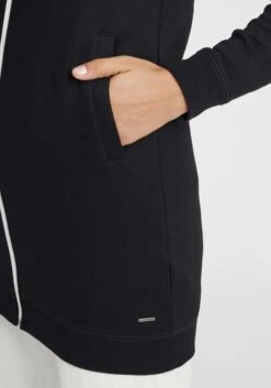 OXMO Sweatjacken Kapuzensweatjacke Olinda Frauen Schwarz -OXMO Verkaufs-Shop f5fd61ac372f0aaab09d3f13646d88ea