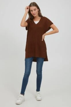 OXMO Feinstrickpullover Pullover Lene Frauen Braun 8 OXMO Feinstrickpullover Pullover Lene Frauen Braun -OXMO Verkaufs-Shop f6d38c8cb16302f515bf4011e816f129