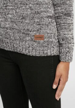 OXMO Rollkragenpullover Strickpullover Philicita Frauen Blau -OXMO Verkaufs-Shop f718436c46509f5fc4c4d9b75d40d840