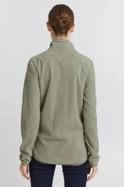 OXMO Outdoorjacken Fleecejacke Rikka Frauen Grün -OXMO Verkaufs-Shop f743a11899e3fccc191096810a1e3a12